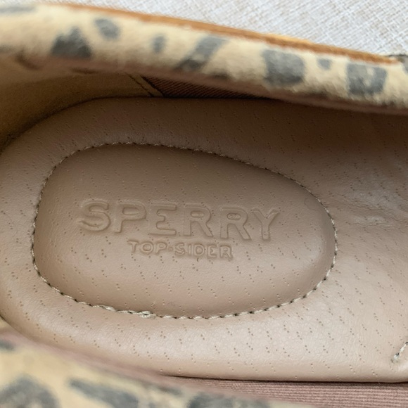NWT Sperry Shoes: Beige/Cream/Gold, White Sole, 9.5 - Picture 6 of 11